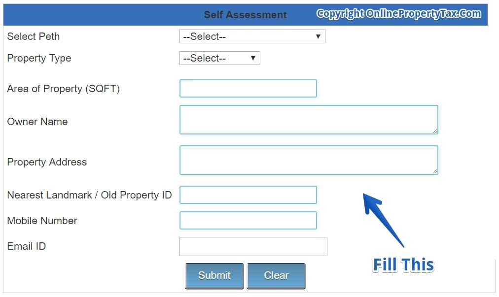 Pune Municipal Corporation Property Tax Self Assessment - 5